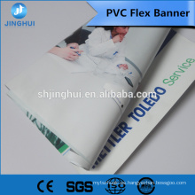 Película de vinilo autoadhesiva de impresión personalizada de PVC Flex banner / vinilo banner medios de inyección de tinta